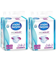 Mavi Beyaz Ped Emici Külot Hasta Bezi Large Büyük 60 Adet