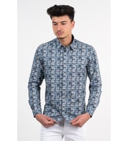 Dorss Slimfit Gömlek (Mavi)