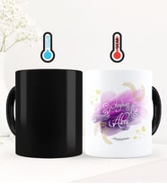 BK Gift Kişiye Özel Sevgili Temalı Sihirli Kupa Bardak - 91