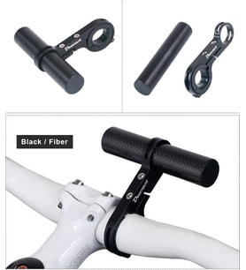 M365 Elektrikli Scooter İçin Gidon Montaj Ek Bar 10cm Karbon Boru Siyah
