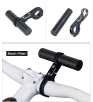 M365 Elektrikli Scooter İçin Gidon Montaj Ek Bar 10cm Karbon Boru Siyah
