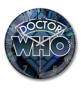 Doctor Who 2 Duvar Saati Bombeli Gercek Cam