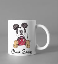 Kişiye Özel Mickey Mouse Kupası
