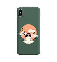 Koyu Yeşil Lansman Kılıf iPhone X