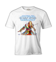Star Wars - The Force Awakens Beyaz Erkek Tshirt