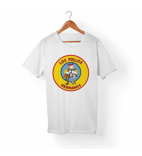 Los Pollos Hermanos Breaking Bad Beyaz Tişört