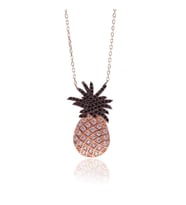 Söğütlü Silver Ananas Kolye