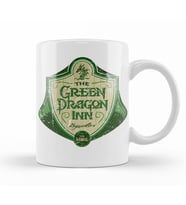 Harry Potter The  Green Dragon Kupa Bardak Porselen