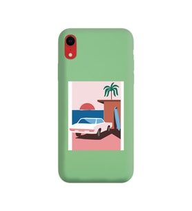 Yeşil Lansman Kılıf iPhone XR