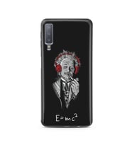 Einstein Tasarım Süper Şeffaf Silikon Telefon Kılıfı Samsung A7 (2018)