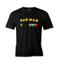 Pac-Man - Enemy Siyah Erkek Tshirt