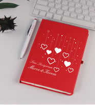 Sevgililer Gününe Özel Kişiye Özel Defter Kalem Set 93199