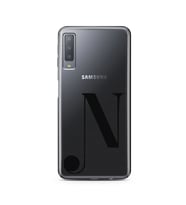 Samsung A7 (2017) Harf Tasarımlı Telefon Kılıfı N-Harfi 