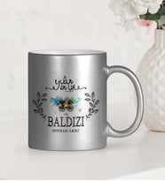 BK Gift Kişiye Özel Yılın En İyi Baldızı Gümüş Yaldızlı Kupa Bardak
