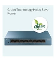 TP-Link Ls108G 8 Port Gigabit Desktop Metal Swıtch