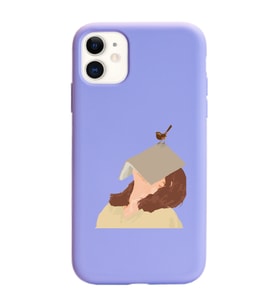 Lila Lansman Telefon Kılıfı Iphone 11