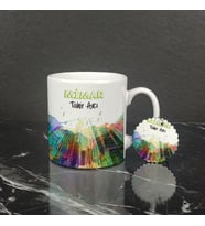 Mimar Kupa Bardak ve Anahtarlık Set 003