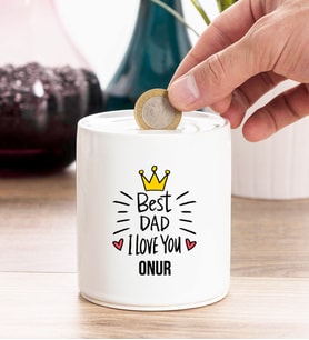 Best Dad Kişiye Özel Kumbara