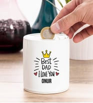 Best Dad Kişiye Özel Kumbara