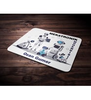 Kişiye Özel Mekatronik Mühendisi Tasarımlı Mouse Pad (Renksiz)
