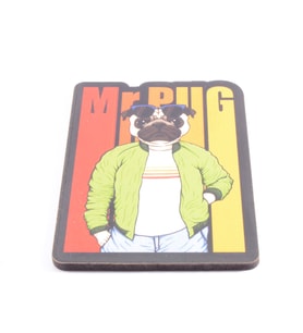Mr Pug Bardak Altlığı