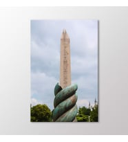 Arty Tablo Yılanlı Sütun ve Dikilitaş Tablo (Karışık)