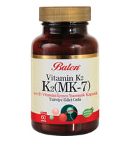 Balen K2 Mk7 Vitamin K2 Ve D Vitamini 450 Mg 60 Kapsül