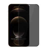 Microsonic Apple iPhone 12 Pro Privacy 5D Gizlilik Filtreli Cam Ekran Koruyucu Siyah