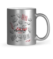 BK Gift Kişiye Özel Dünyanın En İyi Öğretmeni Gümüş Yaldızlı Kupa Bardak  7
