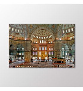 Arty Tablo Sultanahmet Camii İçi Tablo (Karışık)