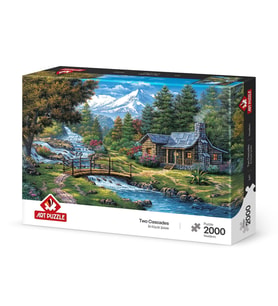 Art Puzzle İki Küçük Şelale 2000 Parça Puzzle