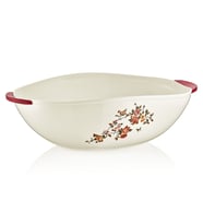 Desenli Oval Meyva & Salata Kasesi