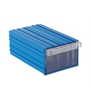 Plastik Çekmece Mavi Şeffaf 136X230X96mm / 140 16Adet