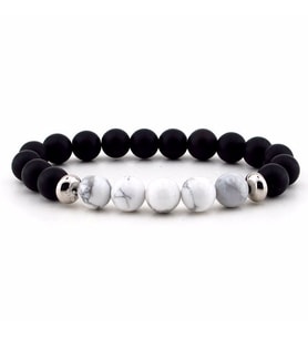 HAVLİT - MAT ONİKS DOĞAL TAŞ BAYAN BİLEKLİK B810