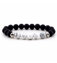 HAVLİT - MAT ONİKS DOĞAL TAŞ BAYAN BİLEKLİK B810