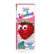 İÇİMİNO  ÇİLEKLİ SÜT 200 ml X 27 ADET