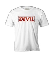 Super Junior - Devil Beyaz Erkek Tshirt