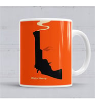 Dırty Harry Gun Kupa Bardak Porselen