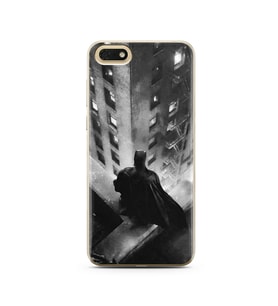 Batman Tasarım Süper Şeffaf Silikon Telefon Kılıfı Huawei Honor 7s - y5 2018 
