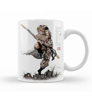 Monkey King Scans Kupa Bardak Porselen