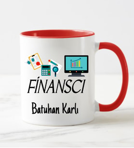 Finanscı Kupa Bardağı Kırmızı