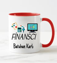Finanscı Kupa Bardağı Kırmızı