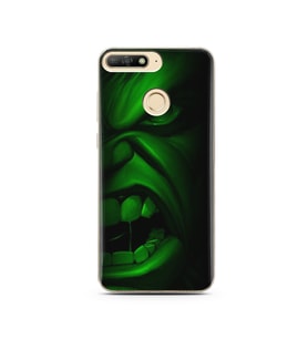 Hulk Tasarım Süper Şeffaf Silikon Telefon Kılıfı Huawei Y6 Prime 2018