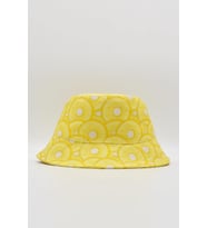 Uv Korumalı Bucket Şapka Meyve Desenli (Turuncu)