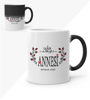 BK Gift Kişiye Özel Yılın En İyi Annesi Sihirli Kupa Bardak  3