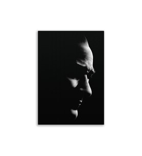 Atatürk Posteri Deri Kanvas Tablo 50x70cm