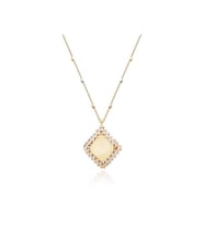 Diamond Line-Gülaylar Altın 14 Ayar Toplu Kolye