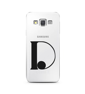 Samsung A3 (2015) Harf Tasarımlı Telefon Kılıfı D-Harfi 