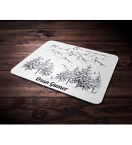 Kişiye Özel Orman Mühendisi Tasarımlı Mouse Pad (Renksiz)