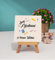 Sınıf Öğretmeni Dekoratif Taş Baskı